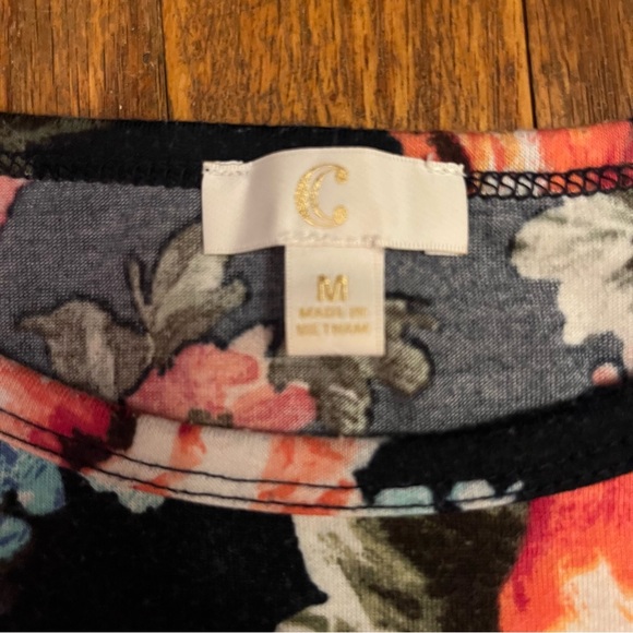 Charming Charlie Double Bell Sleeve Top - Picture 3 of 6